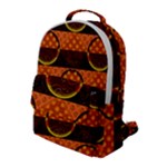 Art Pattern Design Wallpaper Flap Pocket Backpack (Large)