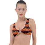 Art Pattern Design Wallpaper Ring Detail Bikini Top