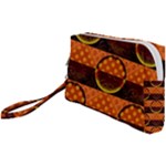 Art Pattern Design Wallpaper Wristlet Pouch Bag (Small)