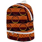 Art Pattern Design Wallpaper Zip Bottom Backpack