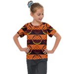 Art Pattern Design Wallpaper Kids  Mesh Piece T-Shirt