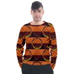 Art Pattern Design Wallpaper Men s Long Sleeve Raglan T-Shirt