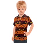 Art Pattern Design Wallpaper Kids  Polo T-Shirt