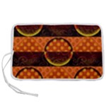 Art Pattern Design Wallpaper Pen Storage Case (M)