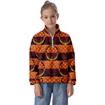 Art Pattern Design Wallpaper Kids  Half Zip Hoodie