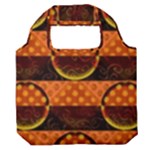 Art Pattern Design Wallpaper Premium Foldable Grocery Recycle Bag