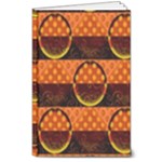 Art Pattern Design Wallpaper 8  x 10  Hardcover Notebook