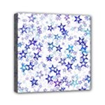 Christmas Stars Background Mini Canvas 6  x 6  (Stretched)