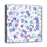 Christmas Stars Background Mini Canvas 8  x 8  (Stretched)