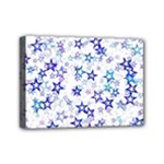 Christmas Stars Background Mini Canvas 7  x 5  (Stretched)