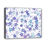 Christmas Stars Background Canvas 10  x 8  (Stretched)