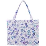 Christmas Stars Background Mini Tote Bag