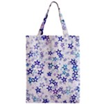 Christmas Stars Background Zipper Classic Tote Bag