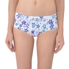 Mid-Waist Bikini Bottoms 