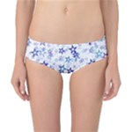 Christmas Stars Background Classic Bikini Bottoms