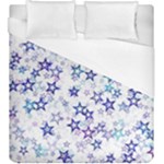 Christmas Stars Background Duvet Cover (King Size)