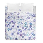 Christmas Stars Background Duvet Cover Double Side (Full/ Double Size)