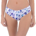 Christmas Stars Background Reversible Classic Bikini Bottoms