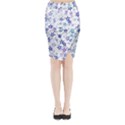 Midi Wrap Pencil Skirt 