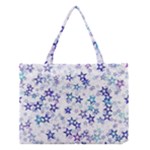 Christmas Stars Background Medium Tote Bag