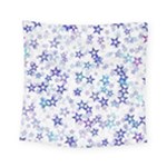 Christmas Stars Background Square Tapestry (Small)