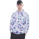 Christmas Stars Background Men s Pullover Hoodie