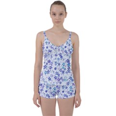 Tie Front Two Piece Tankini 