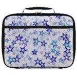 Christmas Stars Background Full Print Lunch Bag