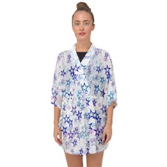 Half Sleeve Chiffon Kimono 