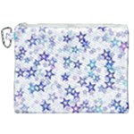 Christmas Stars Background Canvas Cosmetic Bag (XXL)