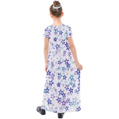 Kids  Short Sleeve Maxi Dress 