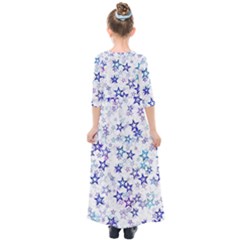 Kids  Quarter Sleeve Maxi Dress 