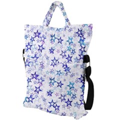 Fold Over Handle Tote Bag 