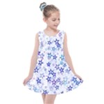 Christmas Stars Background Kids  Summer Dress