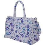 Christmas Stars Background Duffel Travel Bag