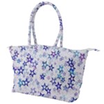 Christmas Stars Background Canvas Shoulder Bag