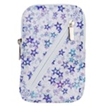 Christmas Stars Background Belt Pouch Bag (Large)