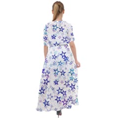 Waist Tie Boho Maxi Dress 