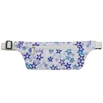 Christmas Stars Background Active Waist Bag