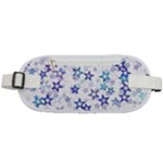 Christmas Stars Background Rounded Waist Pouch