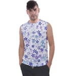 Christmas Stars Background Men s Regular Tank Top