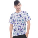 Christmas Stars Background Men s Sport Top