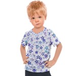 Christmas Stars Background Kids  Sports T-Shirt