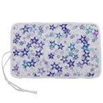 Christmas Stars Background Pen Storage Case (S)