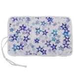 Christmas Stars Background Pen Storage Case (M)