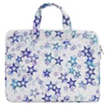 Christmas Stars Background MacBook Pro 13  Double Pocket Laptop Bag