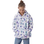 Christmas Stars Background Kids  Oversized Hoodie