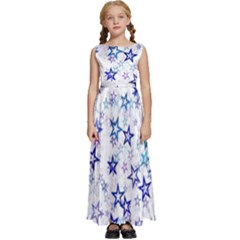 Kids  Satin Sleeveless Maxi Dress 