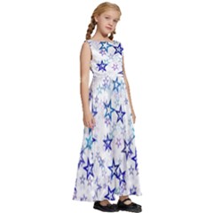 Kids  Satin Sleeveless Maxi Dress 