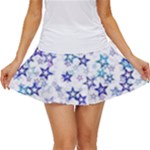 Christmas Stars Background Women s Skort